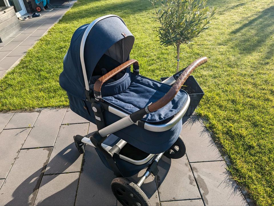 Joolz Day 3, Kinderwagen, blau, braun in Laer