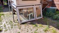 Verschenke großes Fenster, Doppelfenster, Verandafenster 215x120 Sachsen-Anhalt - Aschersleben Vorschau