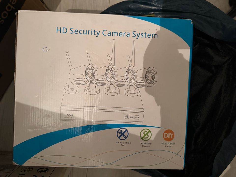 Hd security camera system Überwachungssystem neu in Verpackung  4 in Garbsen