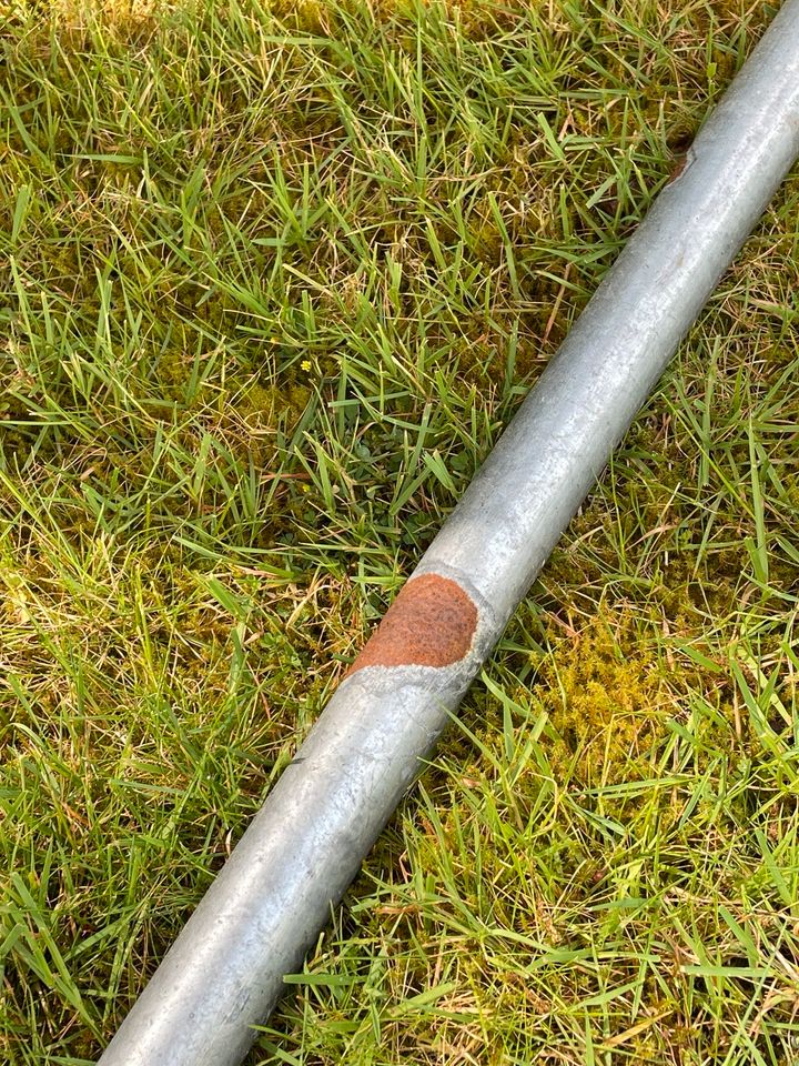 Trampolin Outdoor 430cm mit unbenutztem Netz, Leiter, Abdeckung in Pinneberg