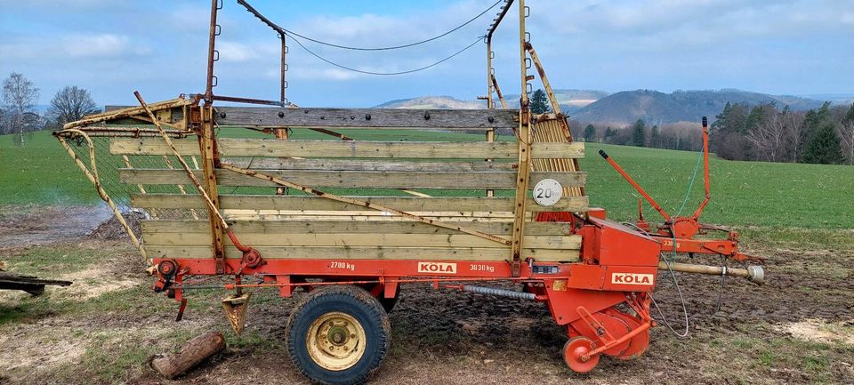 Kleinen Ladewagen KÖLA  EAS 18 in Bad Berneck i. Fichtelgebirge