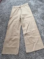 Zara Palazzo Hose beige "The Marine Straight" 34 36 TOP Hessen - Seligenstadt Vorschau