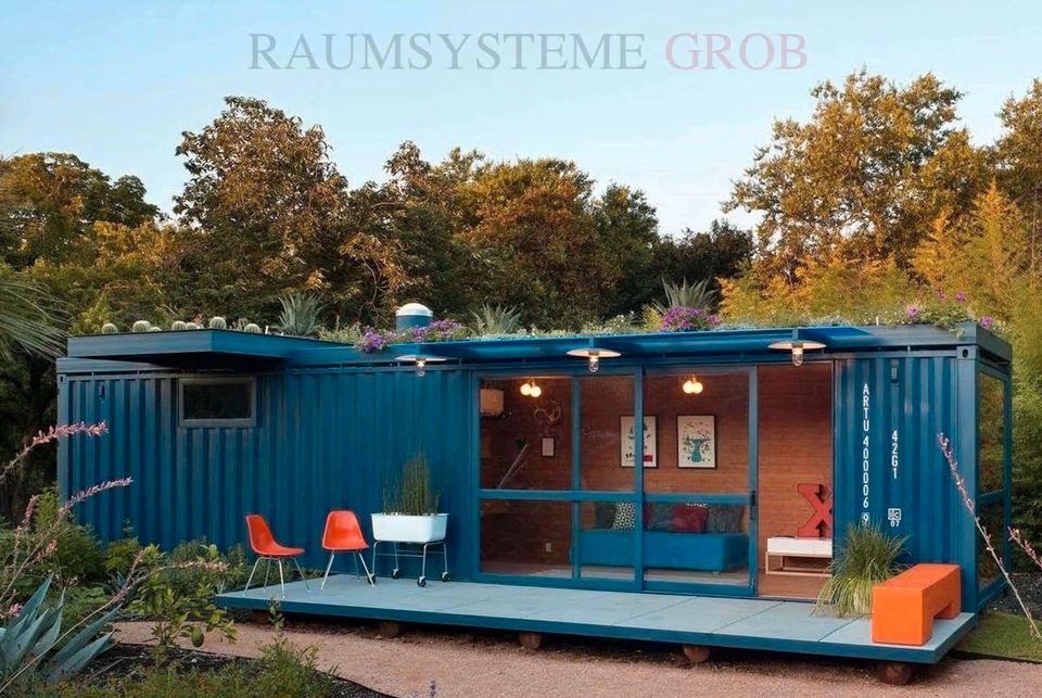 Maßgeschneidertes Tiny House für jeden Anspruch - Verwirklichen Sie Ihren Traum von einem individuellen und komfortablen Tiny House! - 2 Jahre Garantie - Schlüsselfertiger Versand - Containerwohnung in Brunnen