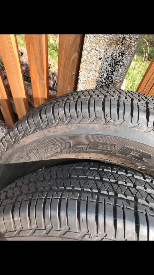 Suzuki Jimny 4 Sommerreifen 8mm 195/80 R15 96S Dueler Bridgestone in Königsee