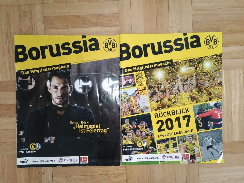 BVB Mitgliedermagazine - Borussia Dortmund - GESCHENKT? in Sulzbach (Saar)