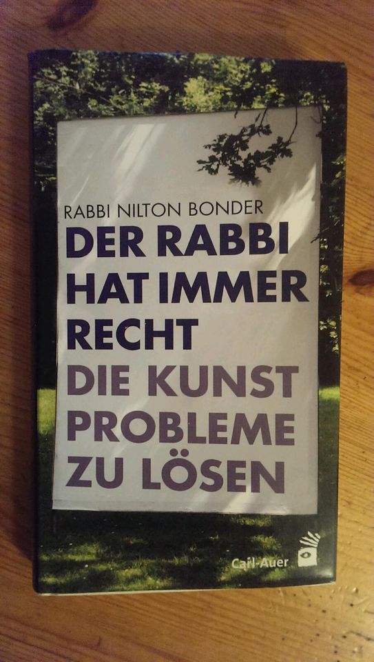 Der Rabbi hat immer Recht Die Kunst Probleme... Rabbi Nilton Bon in Ulm