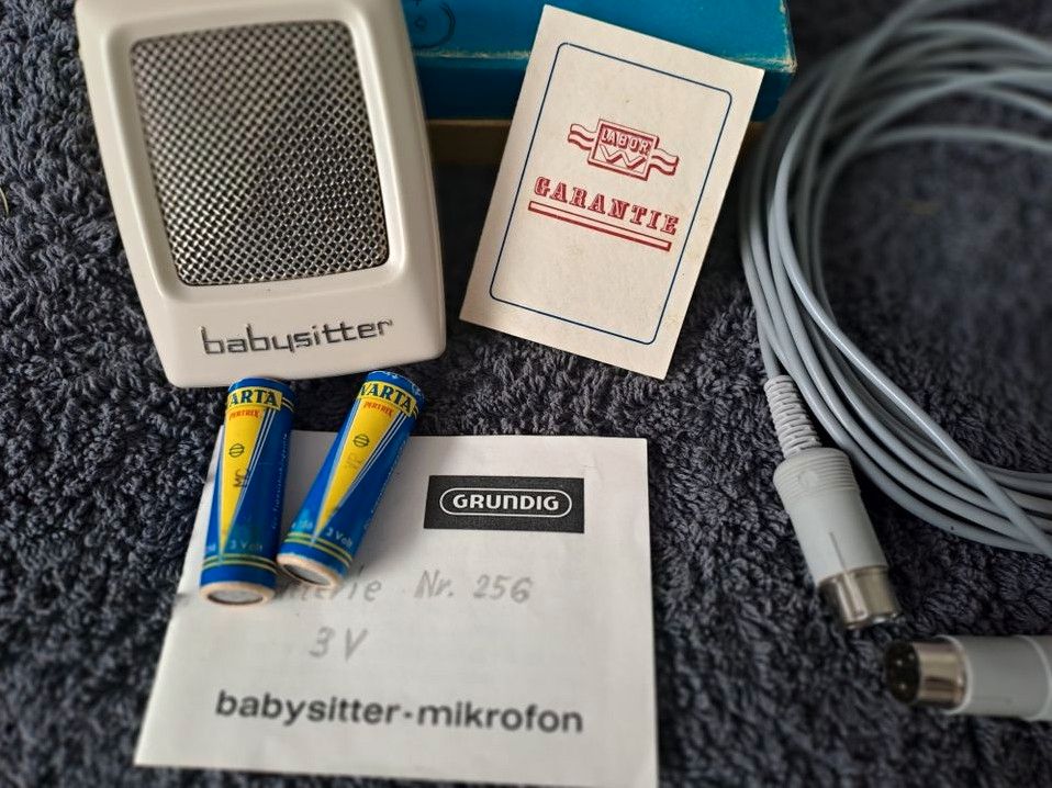 GRUNDIG babysitter-mikrofon - Vintage 60er in Lüdenscheid