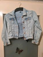 Jeansjacke Mädchen Gr. 128 Hessen - Eppertshausen Vorschau