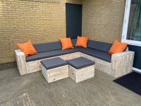 Gartenmöbel auf Bauholz Lounge Sofa loungeset Terrassenmöbel Düsseldorf - Stadtmitte Vorschau