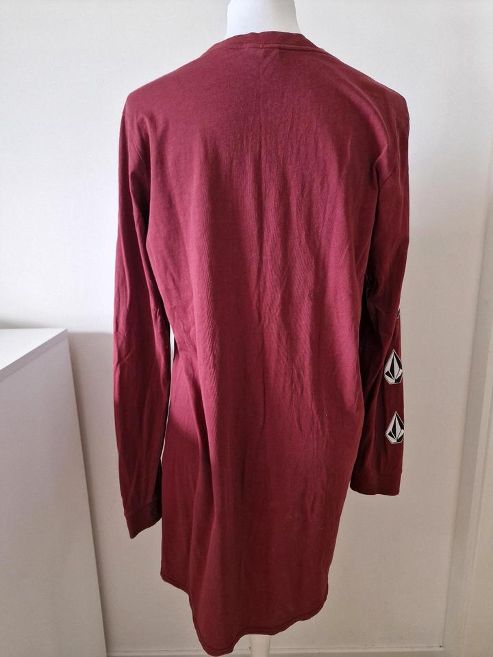 Volcom Langarmshirt Longshirt weinrot Gr. M 38 Damen Skater in Stuhr