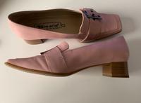 Tamaris Leder Pumps Square toe rosé Gr. 39 Hessen - Fritzlar Vorschau