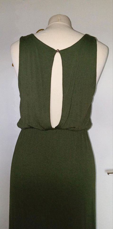 Jerseykleid, langes Kleid mit tollem Rückenausschnitt, Gr. S, in Kirchhain