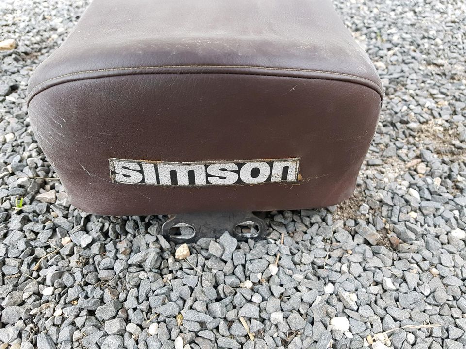 Sitzbank für Simson Moped S50 S51 in Hähnichen