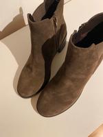 Wunderschöne echte Leder Stiefelette Boots Ankle Schuhe Hessen - Eschwege Vorschau