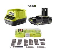 Ryobi ONE+ 18V 2.5Ah Akku RB1825C + Ladegerät + Bit-Set RAK55DK Baden-Württemberg - Riedlingen Vorschau