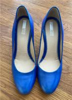 Pier One Pumps, Azur Blau, Gr. 40, Leder, wie neu Nordrhein-Westfalen - Lemgo Vorschau
