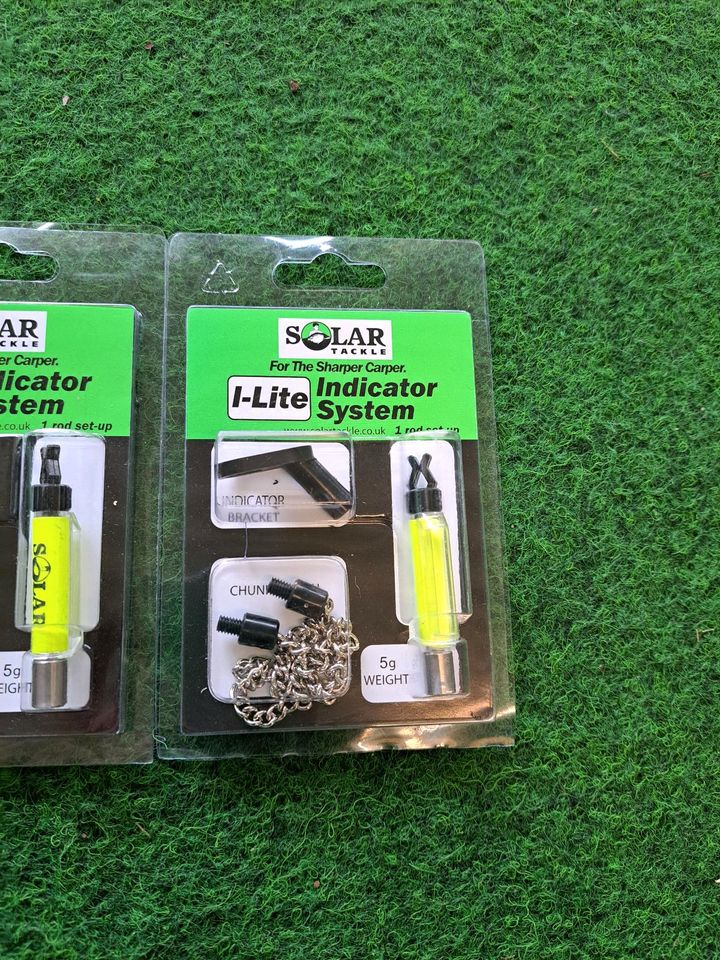 3× Solar Tackle I-Lite Indicator System Gelb 1 rod set-up NEU OVP in Bad Bentheim