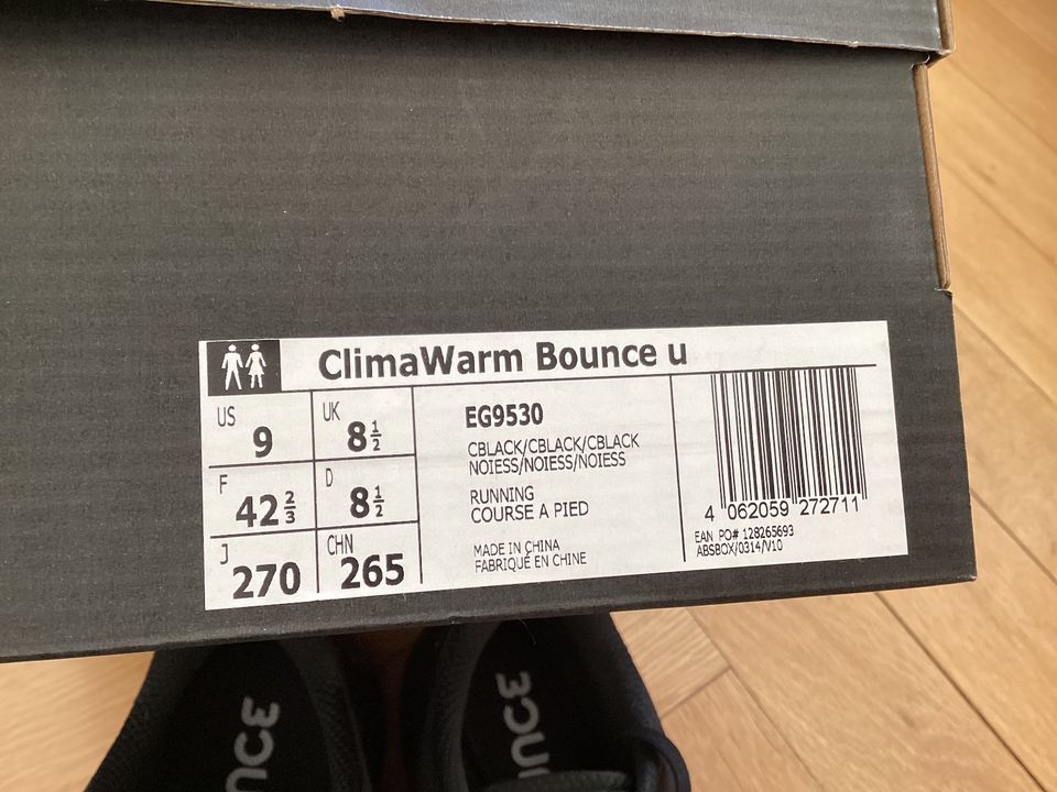 Adidas Clima Warm Bounce Laufschuhe Wasserdicht Gr 42 2/3 Neu in Wiesbaden