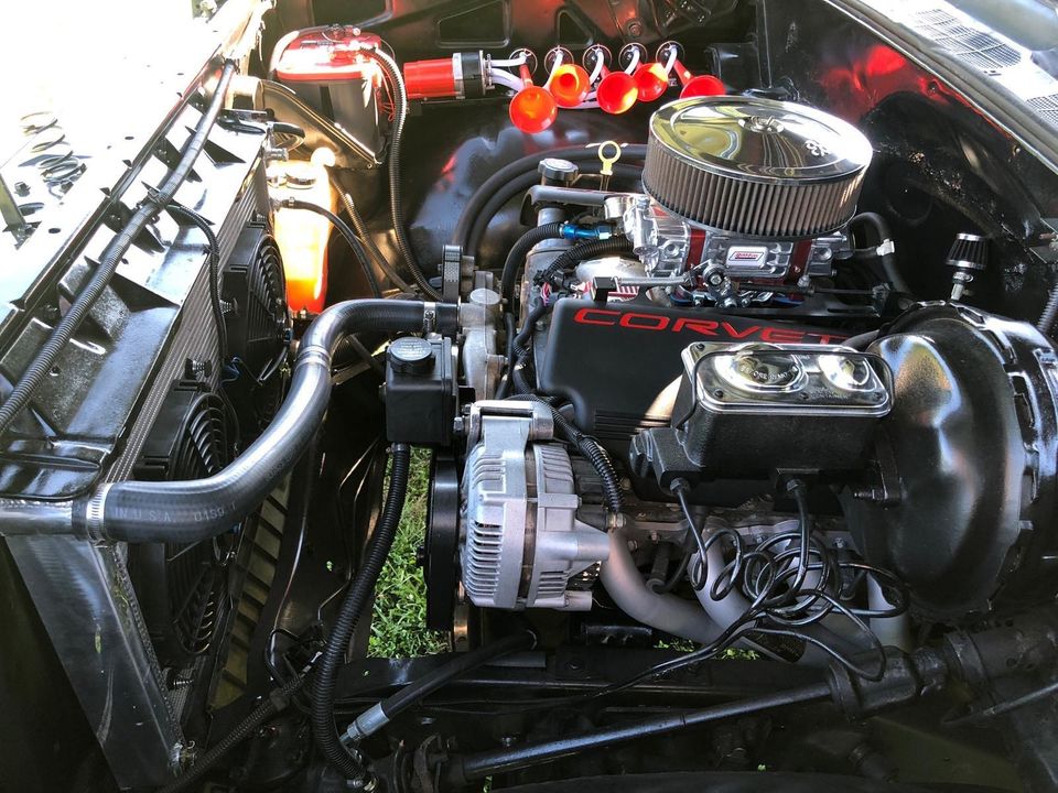 Chevy C10 Shortbox Corvette Motor Neuaufbau in Floh-Seligenthal