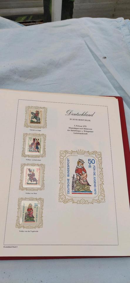 Briefmarken Sammlung Gemälde Europas und UNO Vereinte Nationen in Neunkirchen