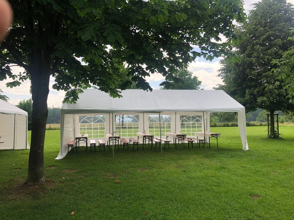 Festzelt / Pavillon 4x8m zu vermieten in Dettenhausen