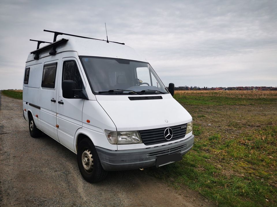 Mercedes Sprinter 212D Wohnmobil gebraucht Caravan Camper in Dresden