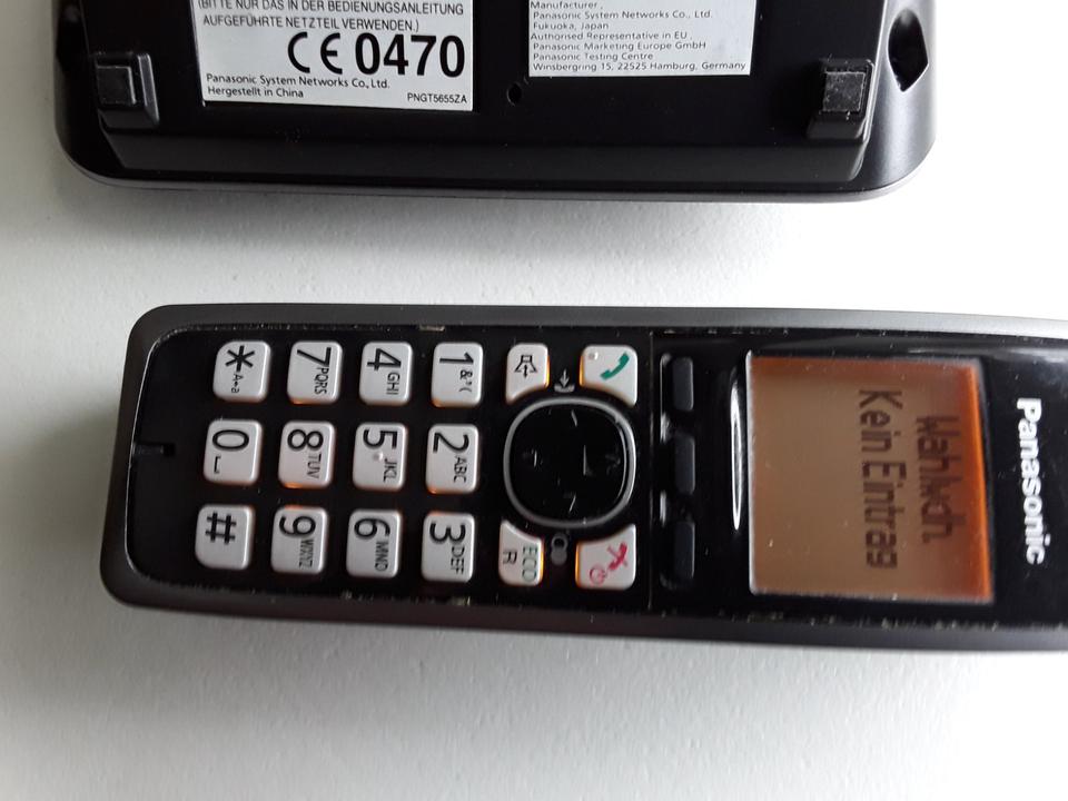 Festnetz-Telefon Panasonic KX-TG6521 mit AB, ohne Netzteil. in Berlin