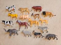 17 Tierfiguren, mit realistisch aussehenden Tierarten Brandenburg - Ahrensfelde Vorschau