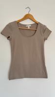 H&M T-Shirt in Beige – Größe XS – Basic Look Bayern - Hallbergmoos Vorschau