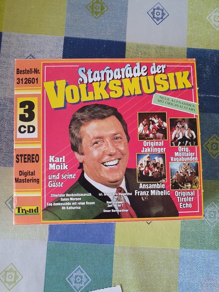 CDs Volksmusik Sattler Hertel, Nebel, Amigos etc in Zwoenitz