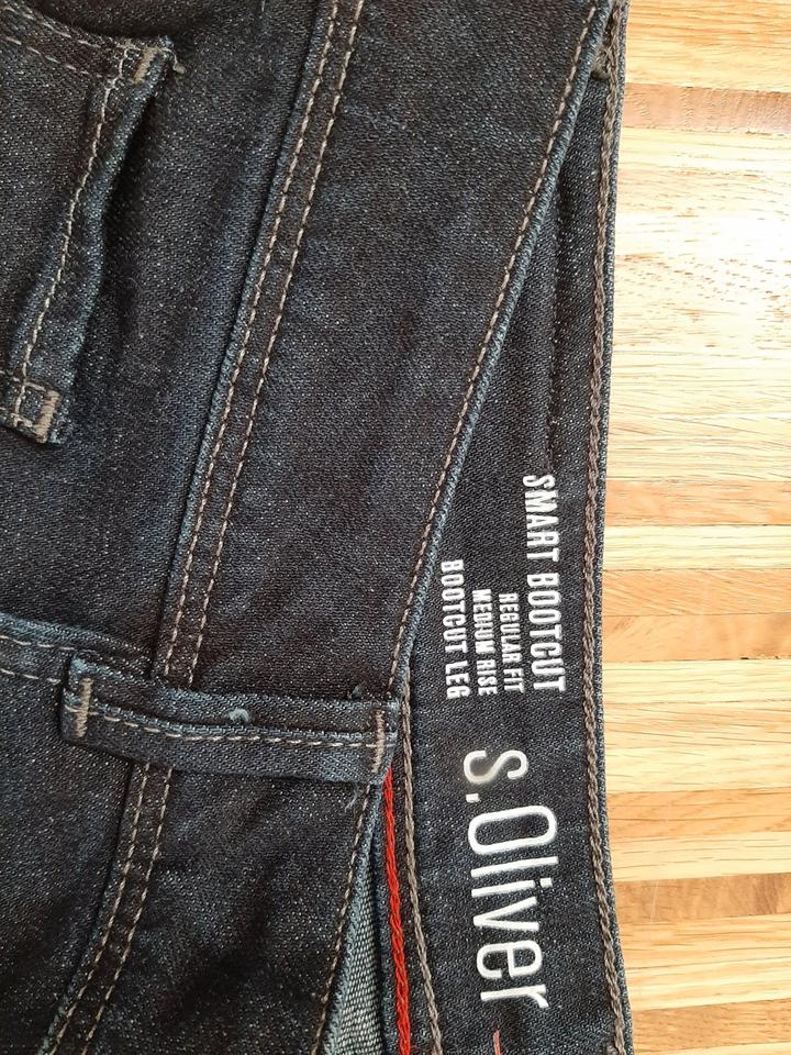 S.Oliver Jeans Damen Größe 38 / 32 blue regular fit Bootcut in Viechtach