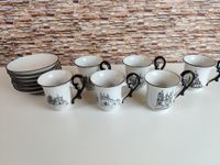 handbemalte Espresso Tassen 6er Set Brasilien Ouro Preto Niedersachsen - Faßberg Vorschau