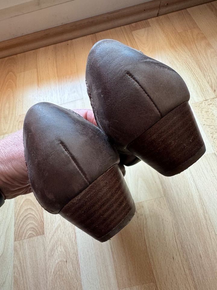 Medicus Slipper Halbschuh Leder in Kulmbach