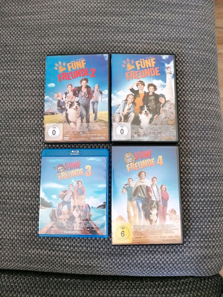 Fünf Freunde 1-4 DVD, Teil 3 Bluray in Buchholz in der Nordheide