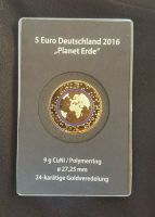 5€ MÜNZE BLAUER PLANET ERDE 2016 A BERLIN 24 KARAT VERGOLDET GOLD Berlin - Wilmersdorf Vorschau