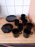 Arcoroc schwarzes Kaffeegeschirr für 6 Personen Baden-Württemberg - Meersburg Vorschau