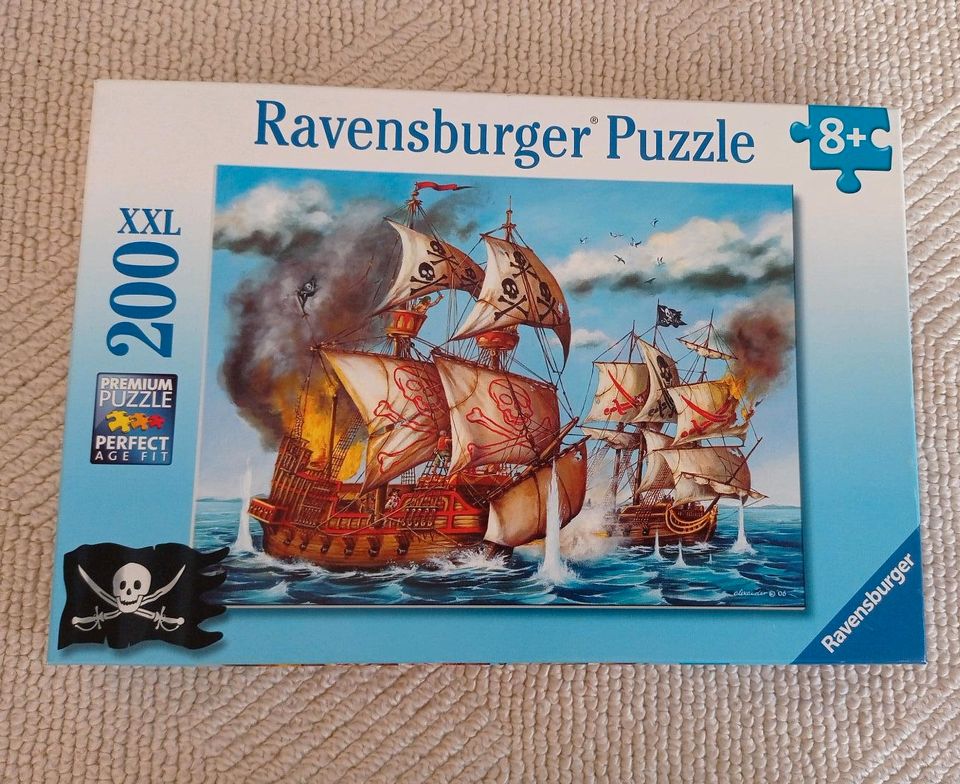 Ravensburger Puzzle 200 Teile Piraten Schiff in Tostedt