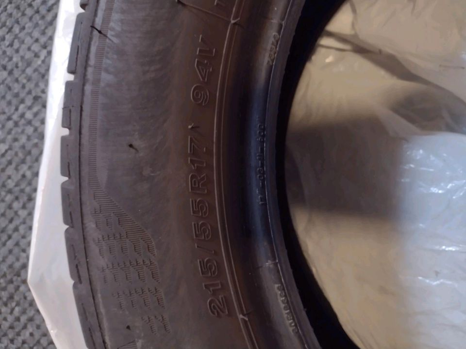 4 Sommerreifen Bridgestone 215/55R17 94V in Kaufungen