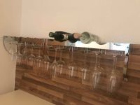 2 Weinregale Halter Glas Flaschenhalter verchromt Wandbefestigung Sachsen - Glauchau Vorschau