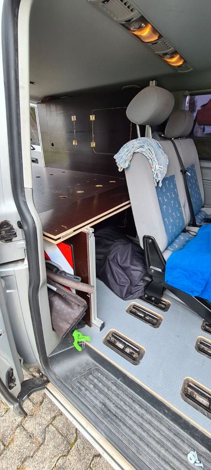 Camping Ausbau passgenau für VW T5.1 lang, Alu Profile! in Meckenbeuren