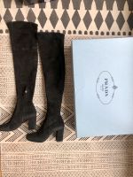 PRADA Overknee Strech Velours Stiefel Gr 38 München - Maxvorstadt Vorschau