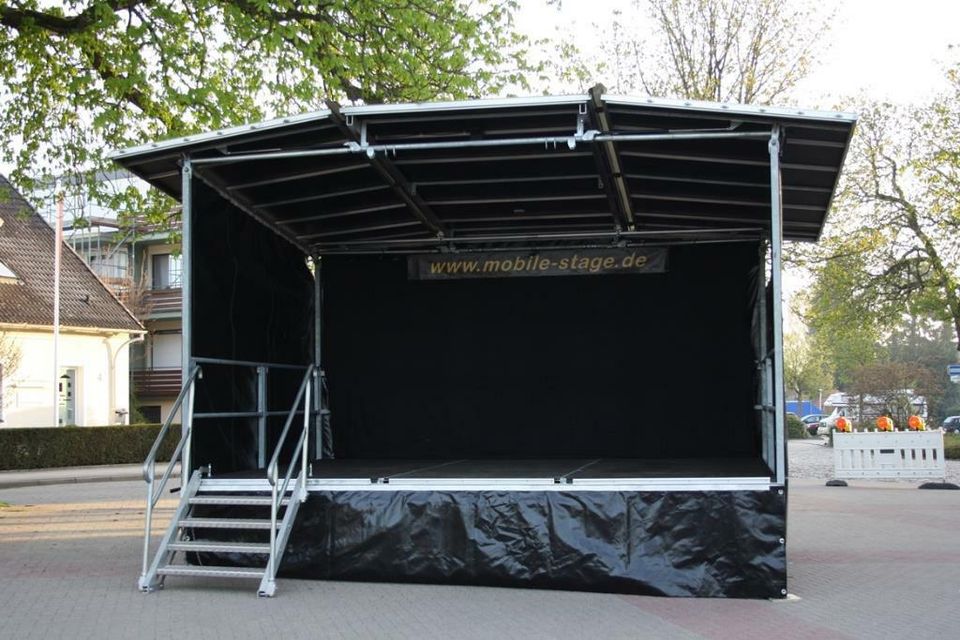 Mobile Bühne / Showbühne / Mobilbühne / Eventbühne mieten 20-48qm in Buxtehude