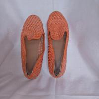 Lederslipper orange Sachsen - Glashütte Vorschau