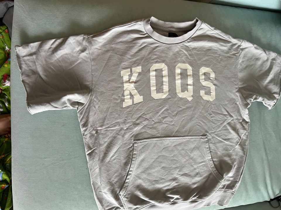 KOQS Oberteil Pullover Shirt S grau in Troisdorf