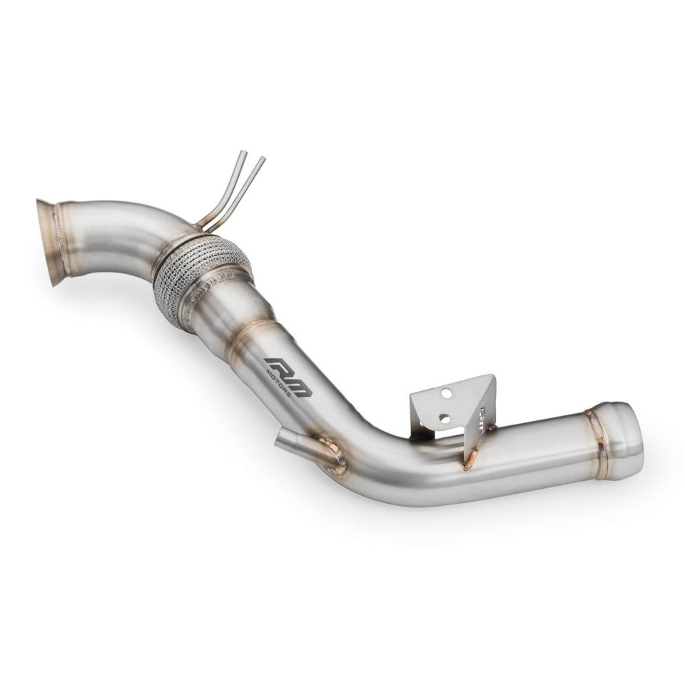 RM Motors Downpipe für Mercedes-Benz C-Klasse C T-Model 180 200 220 250 CDI W204 C204 S204 | wahlweise mit Schalldämpfer (gegen Aufpreis) | Ersatzrohr Edelstahl Dieselpartikelfilter Defap Decat Delete in Kaiserslautern