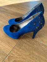 High Heels, blau,  Größ 36 Bayern - Niederviehbach Vorschau