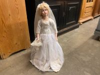 Puppe Porzellan NJSF Braut mit Hochzeitskleid Nordrhein-Westfalen - Telgte Vorschau