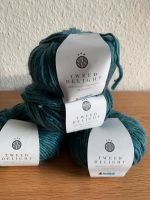 Wolle Hobbii Tweed Delight in der Farbe Green Silk (09) Schleswig-Holstein - Krummwisch Vorschau
