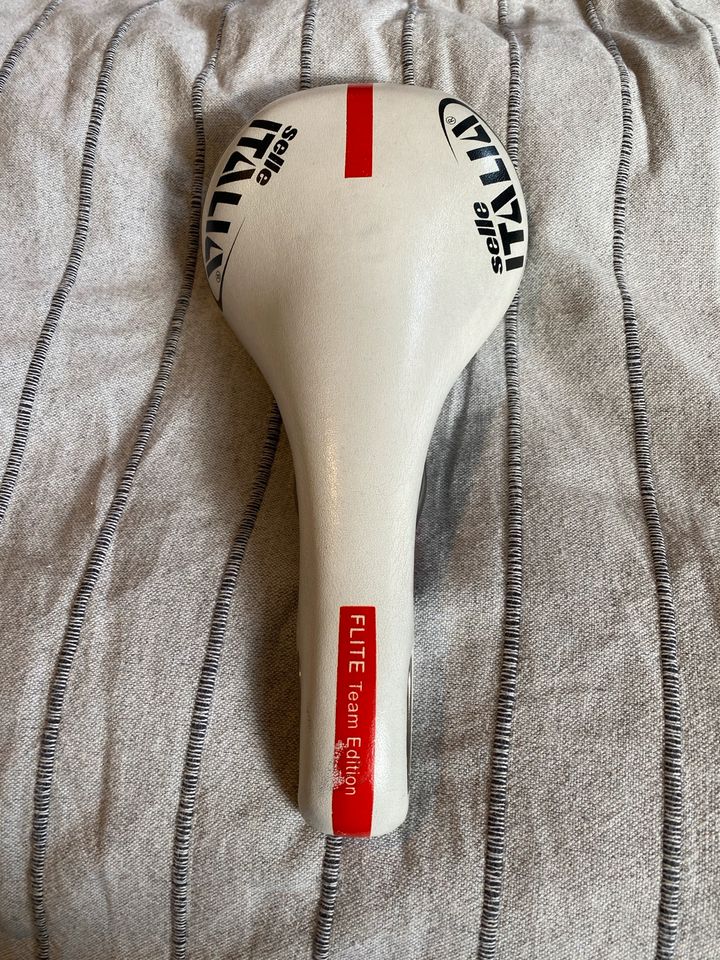 Selle italia Flite Titanium Team Edition Rennrad Sattel Retro in Nürnberg (Mittelfr)