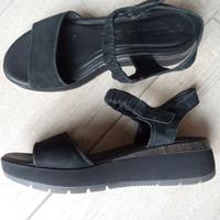 Sandalen, Gr.39/40, TAMARIS, wie NEU! echtes Leder, schwarz Köln - Zollstock Vorschau